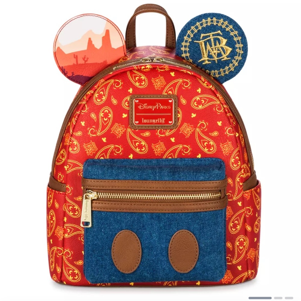 Mickey Mouse: The Main Attraction Loungefly Mini Backpack – Big Thunder Mountain